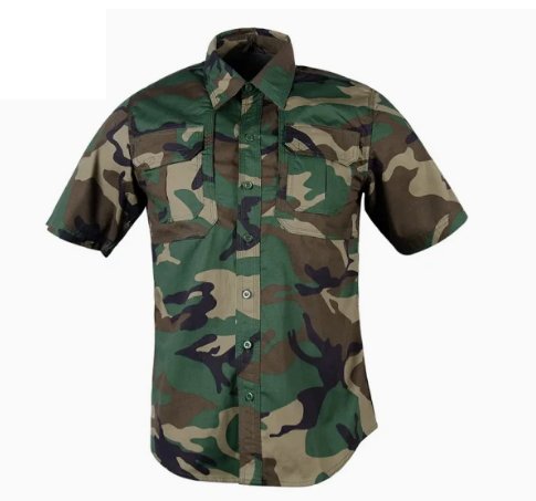 camisa camuflada TS-2408